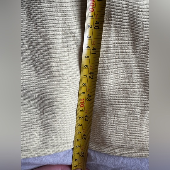 Wilfred by Aritzia Butter Yellow Wide Leg Jumpsuit Tie Back Sleeveless Size 00 - Picture 4 of 12